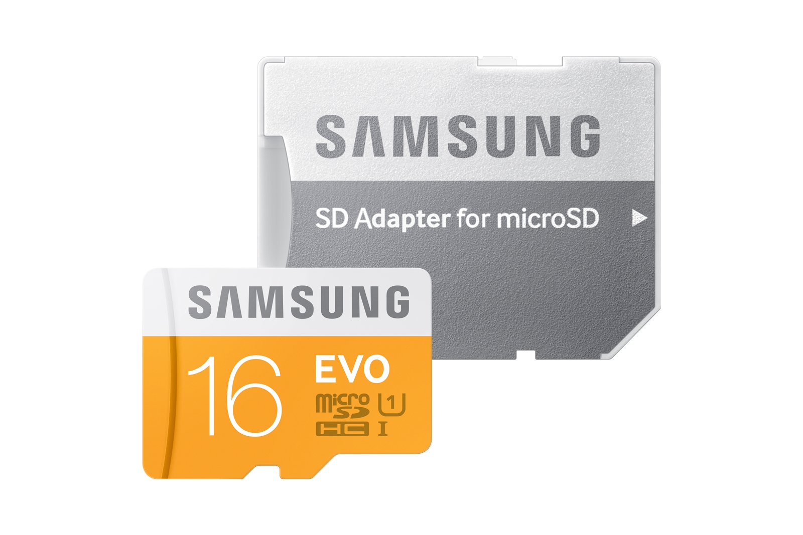 MicroSDHC 16GB EVO Memory Card with Adapter Memory & Storage - MB-MP16DA/AM