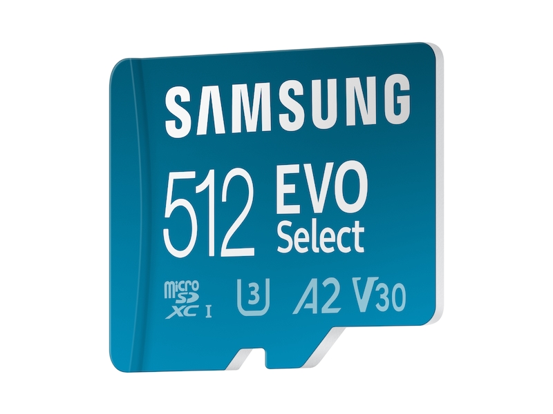 EVO Select + Adapter microSDXC 512GB Memory & Storage - MB-ME512KA/AM ...