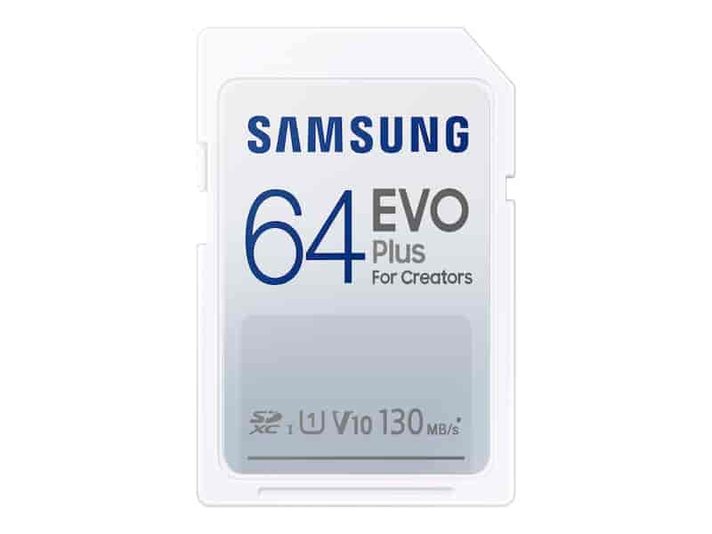 EVO Plus Full-Size SDXC Card 64GB