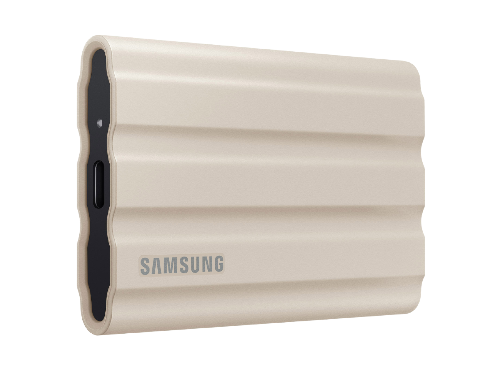 Portable SSD T7 Shield USB 3.2 2TB (Beige) Memory & Storage - MU