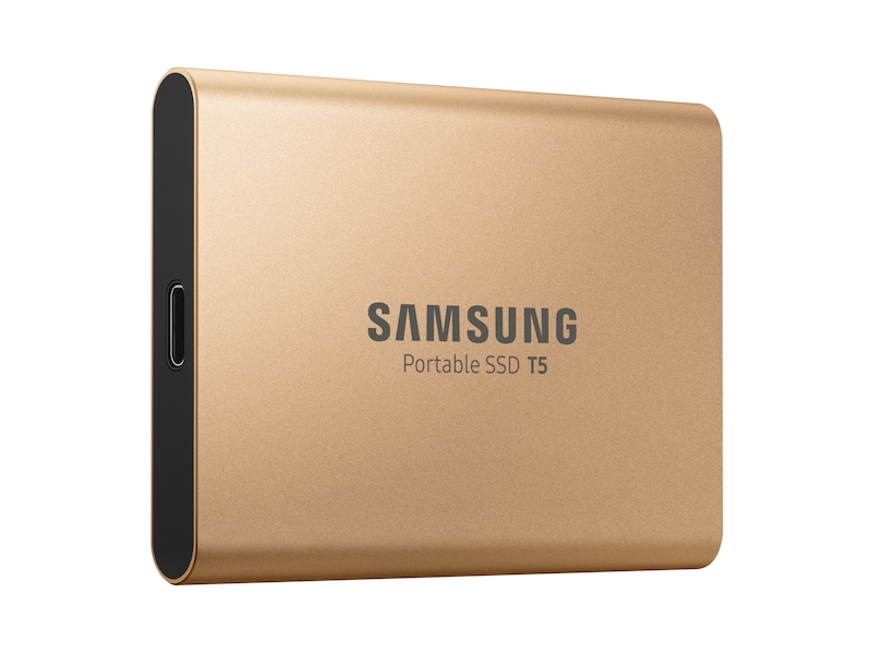 Portable SSD T5 (GOLD) Memory & Storage - MU-PA1T0G/WW | Samsung US