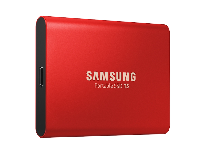 Portable SSD 1TB (RED) Memory & Storage - MU-PA1T0R/WW | Samsung