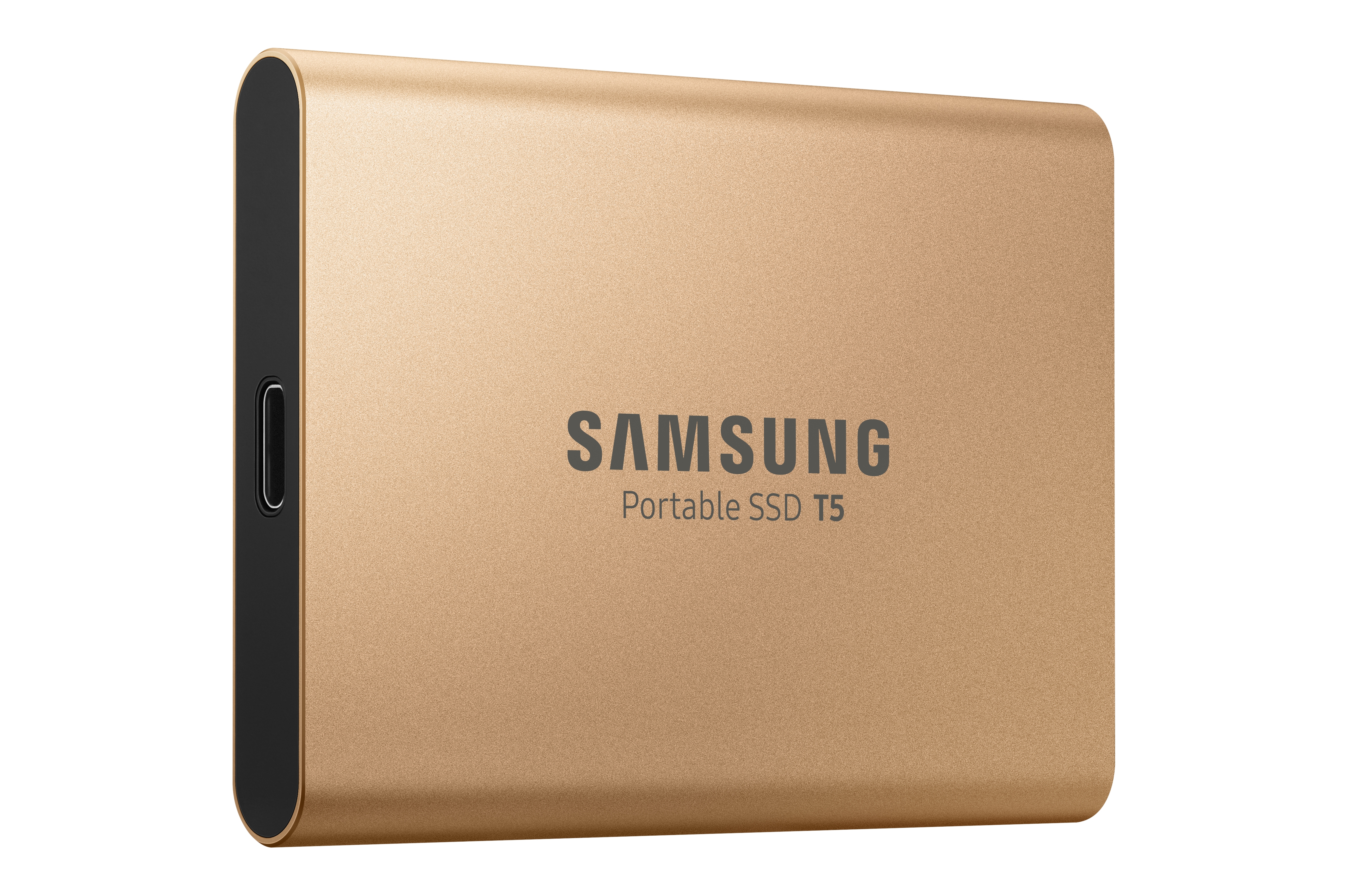 Samsung disque dur externe SSD Portable T5, 500 GB, or