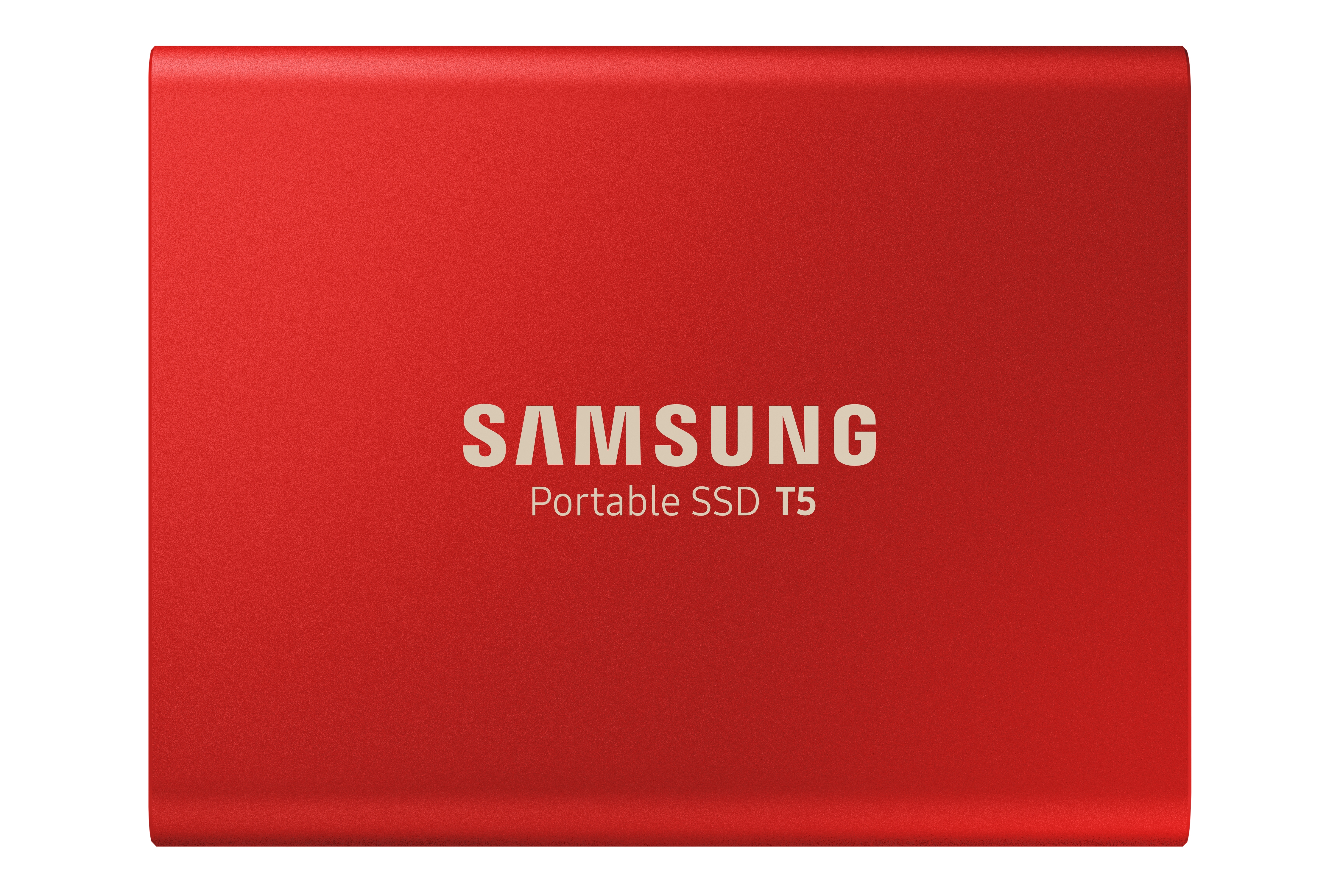 Portable SSD T5 500GB (RED) Memory & Storage - MU-PA500R/WW
