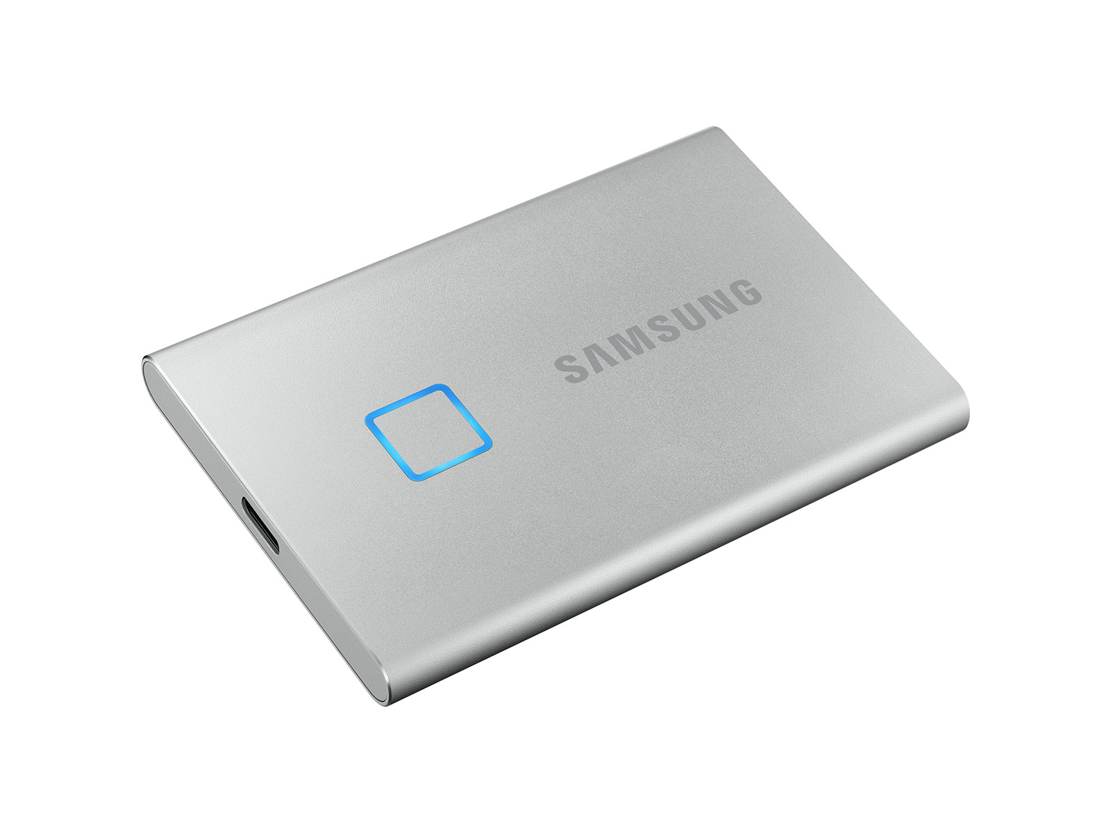 Portable Ssd T7 Touch Usb 3 2 1tb Silver Memory Storage Mu Pc1t0s Ww Samsung Us