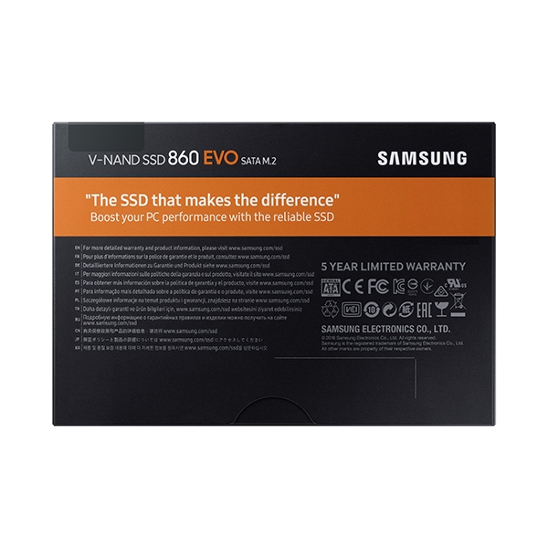 SSD 860 EVO M.2 SATA 2TB Memory & Storage - MZ-N6E2T0BW