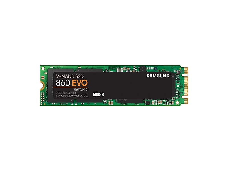 hjem Bred vifte halskæde SSD 860 EVO M.2 SATA 500GB Memory & Storage - MZ-N6E500BW | Samsung US