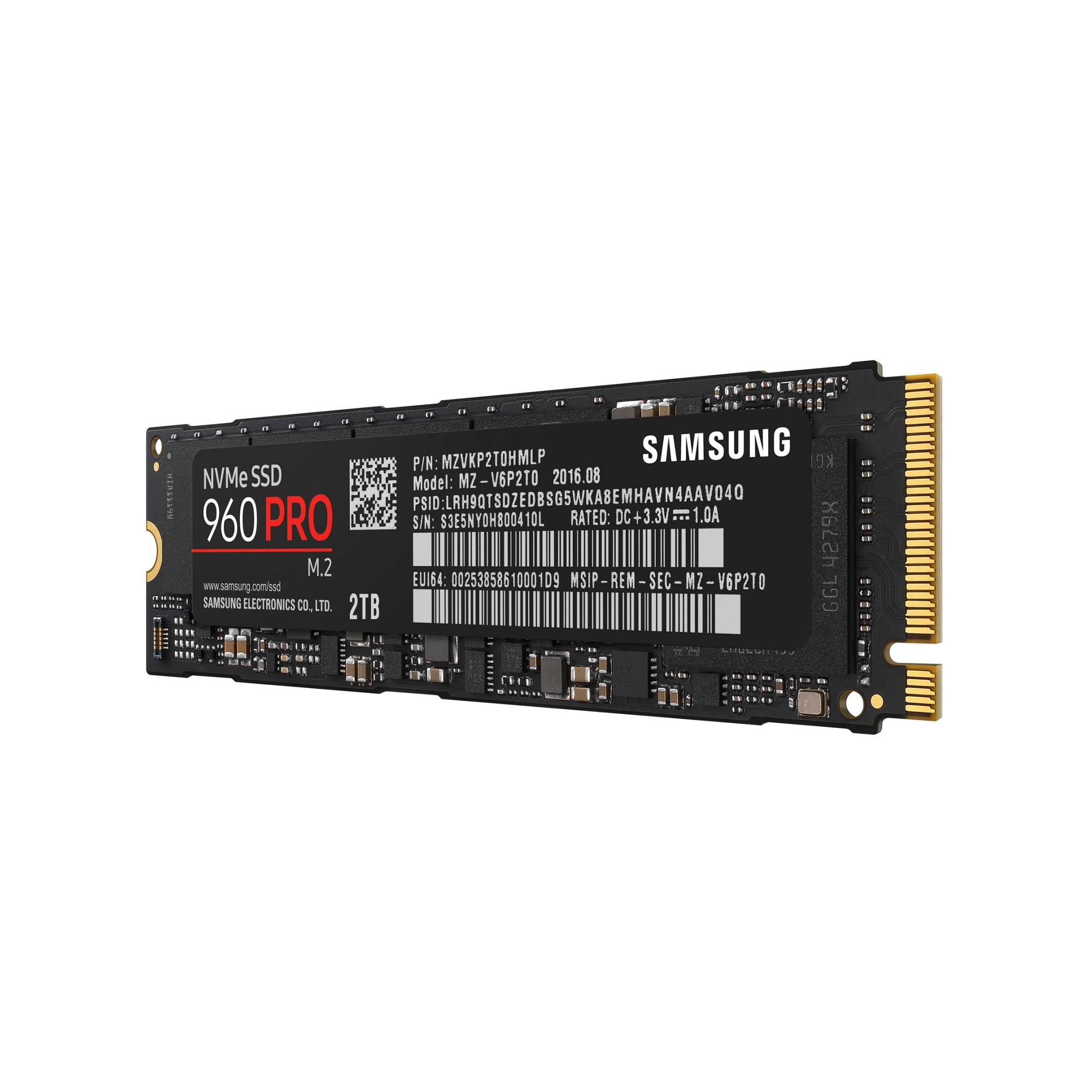 SSD 960 PRO M.2 2TB Memory & Storage - MZ-V6P2T0BW | Samsung US