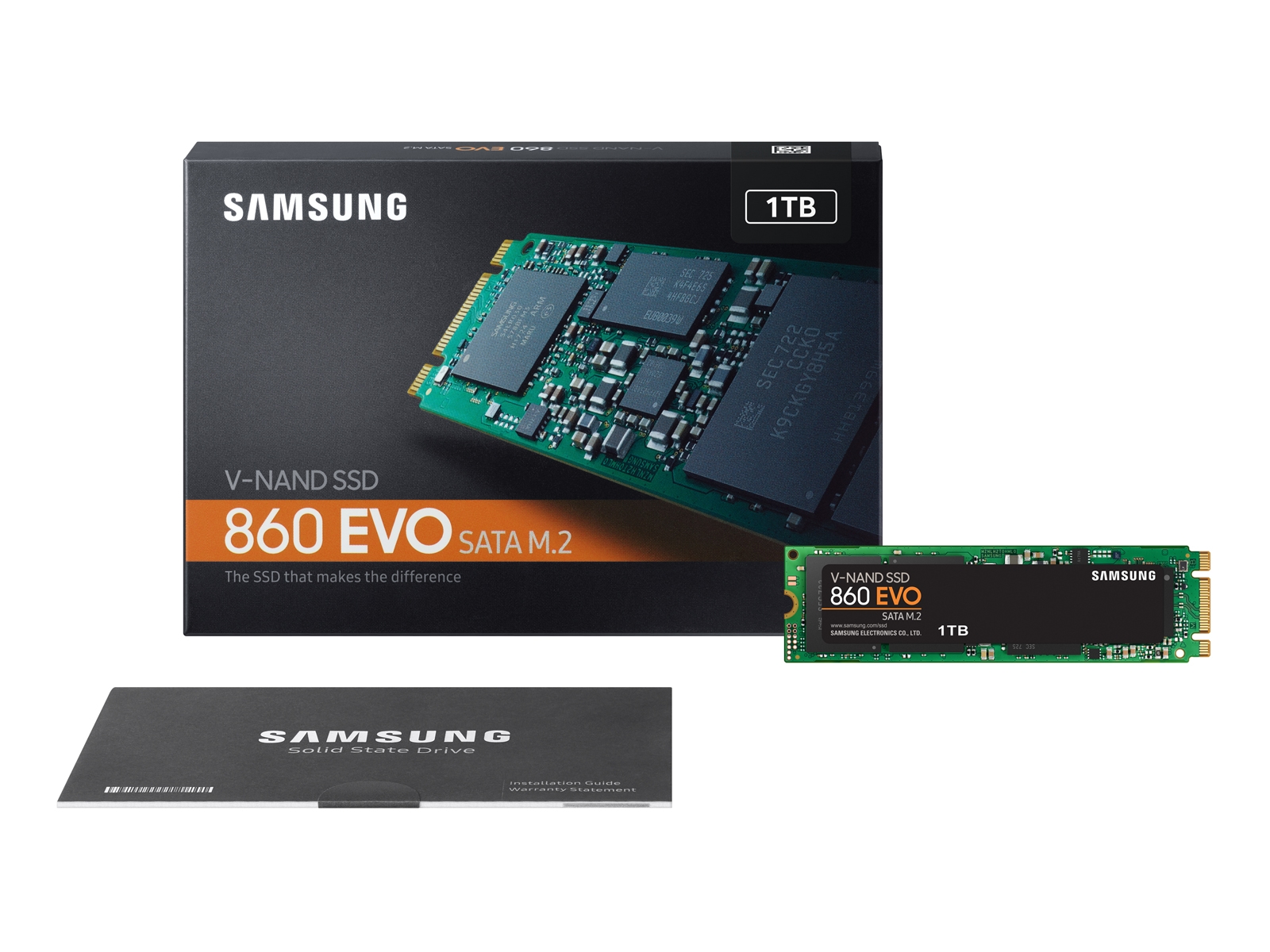 SSD 860 EVO M.2 SATA 1TB Memory & Storage - MZ-N6E1T0BW | Samsung US