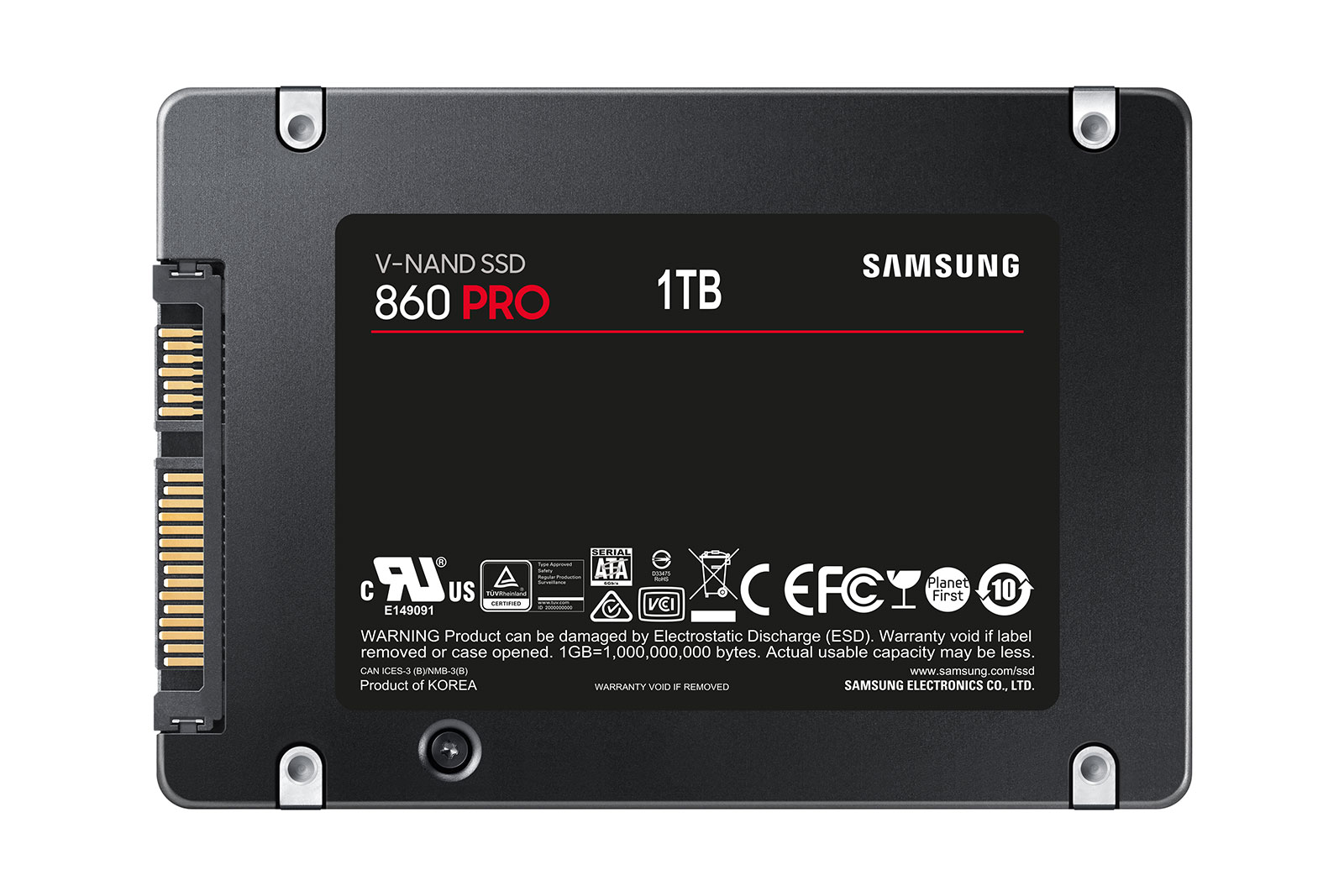 860 SATA III 1TB Memory Storage - MZ-76P1T0BW | Samsung US