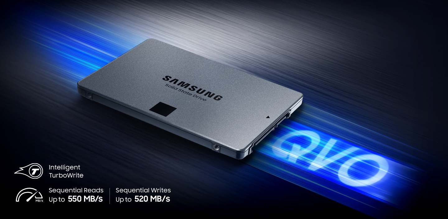 SSD 860 QVO 2.5” III 1TB Memory & Storage MZ-76Q1T0B/AM | Samsung US
