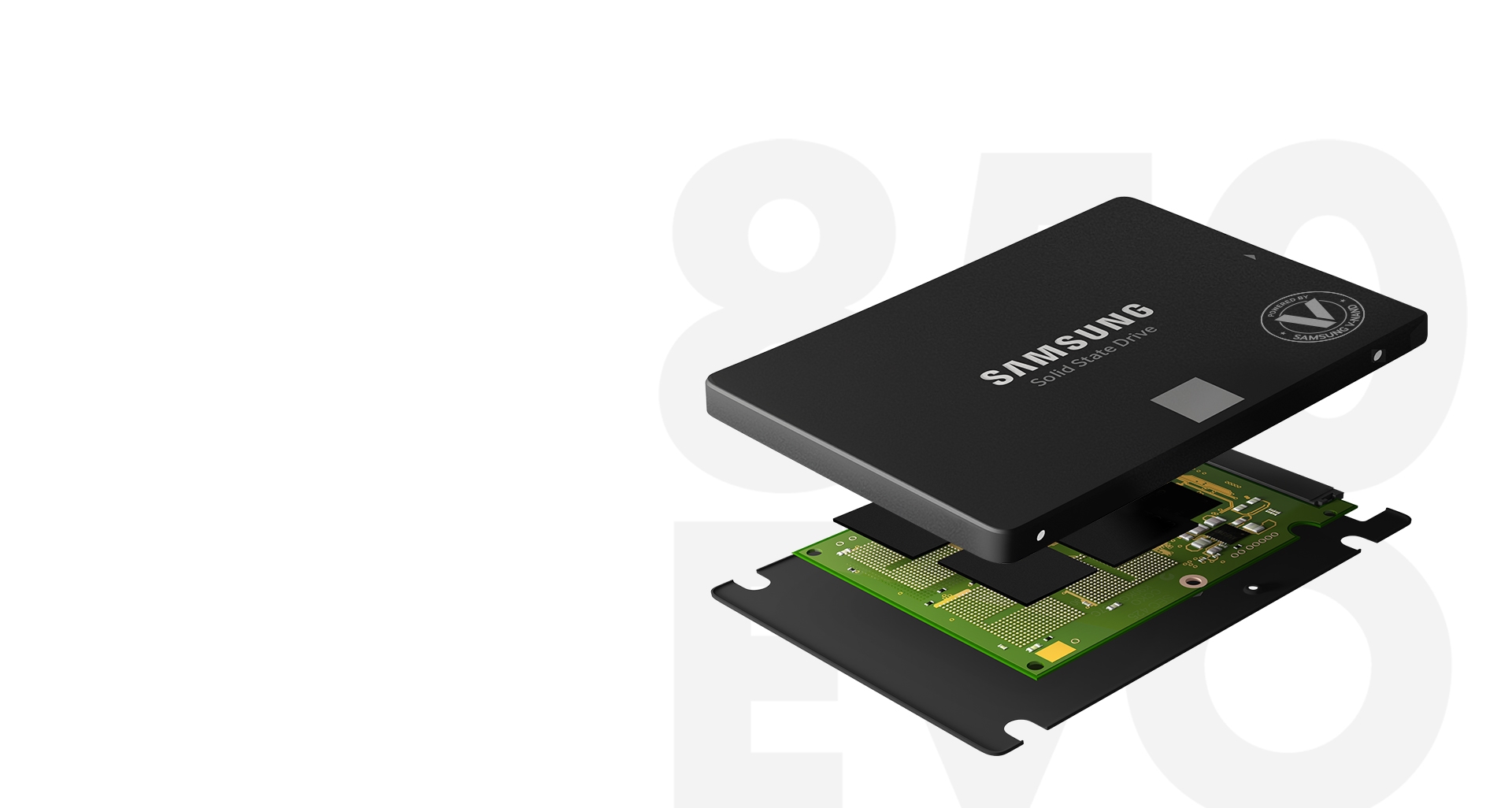 tildeling biografi Radioaktiv SSD 850 EVO 2.5" SATA III 500GB Memory & Storage - MZ-75E500B/AM | Samsung  US