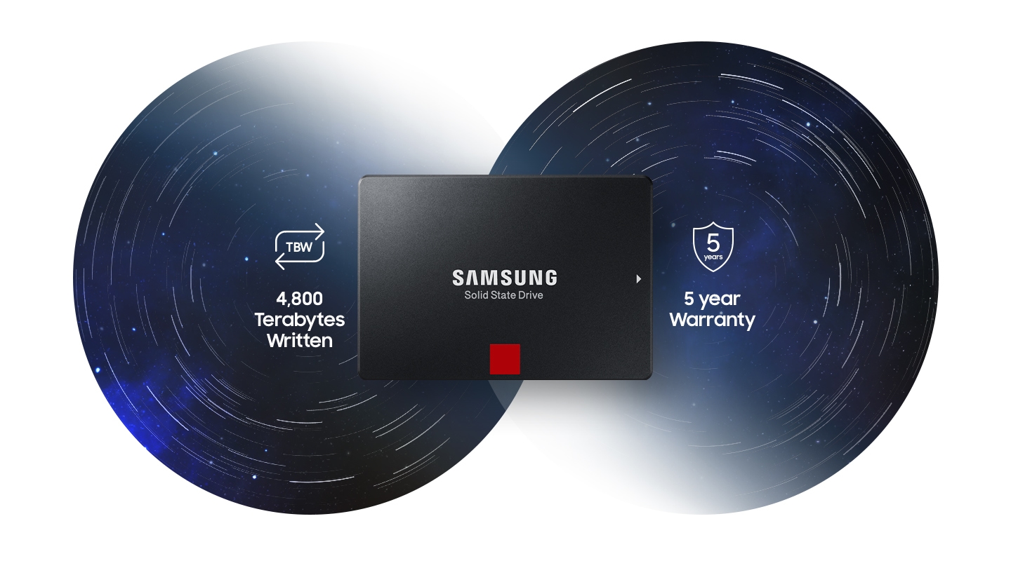 Disque Dur SSD 2,5 Samsung 860 Pro - 4To (4000Go) - La Poste
