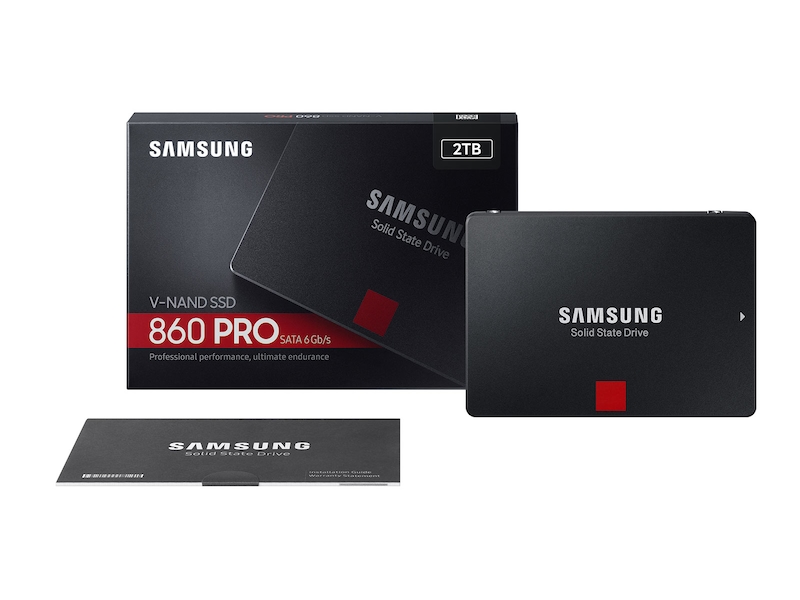 hovedlandet lighed metal SSD 860 PRO 2.5" SATA III 2TB Memory & Storage - MZ-76P2T0BW | Samsung US