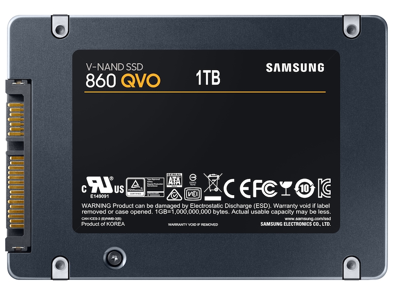 SSD 860 QVO 2.5” 1TB Storage - MZ-76Q1T0B/AM | Samsung US