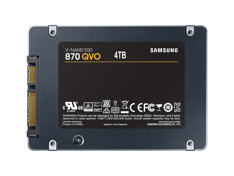870 QVO SATA III 2.5 SSD 8TB Memory & Storage - MZ-77Q8T0B/AM