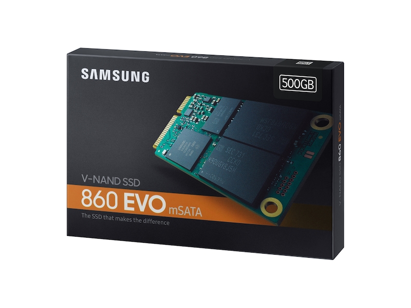 befolkning smykker læder SSD 860 EVO mSATA 500GB Memory & Storage - MZ-M6E500BW | Samsung US