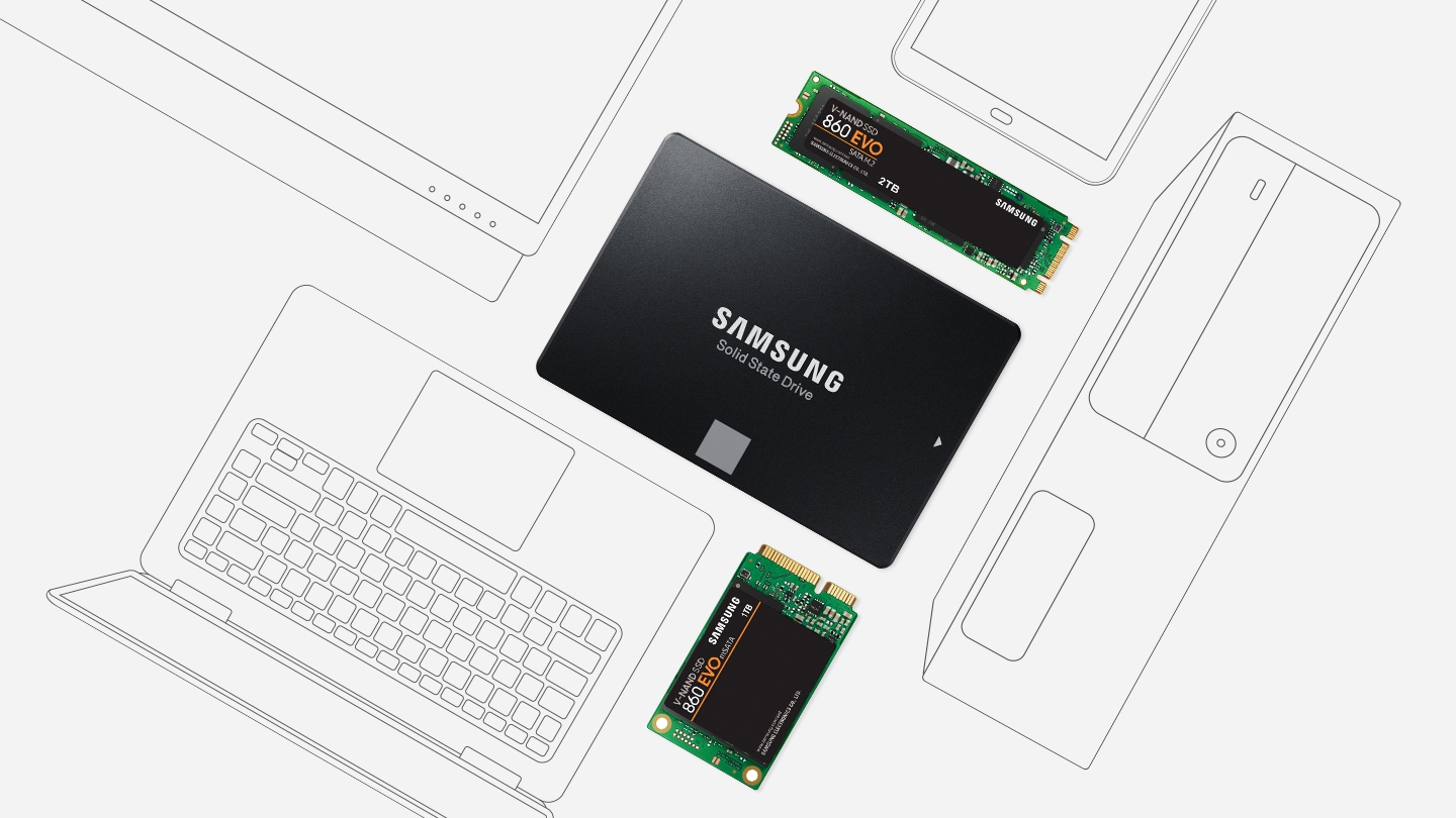Samsung SSD 860 EVO 500 Go mSATA - Disque SSD - LDLC