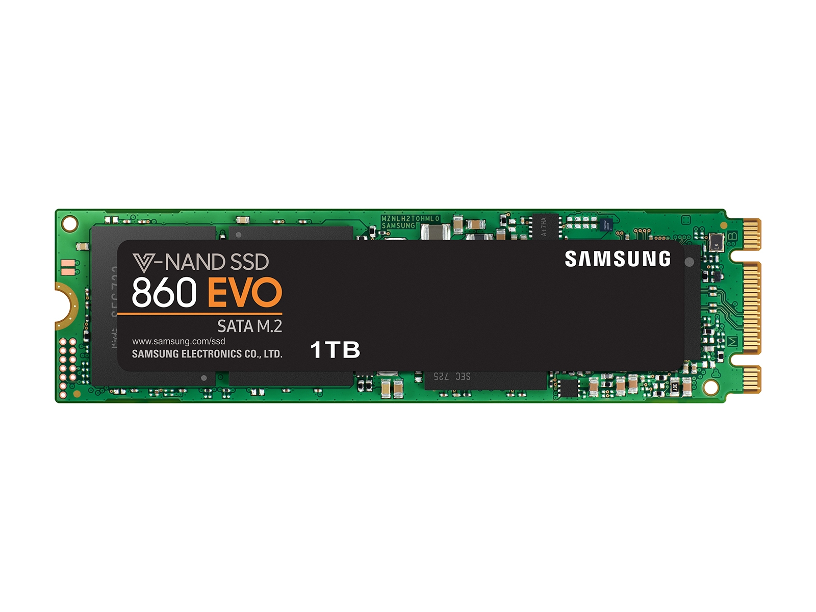 Herre venlig Brug af en computer Trives SSD 860 EVO M.2 SATA 1TB Memory & Storage - MZ-N6E1T0BW | Samsung US