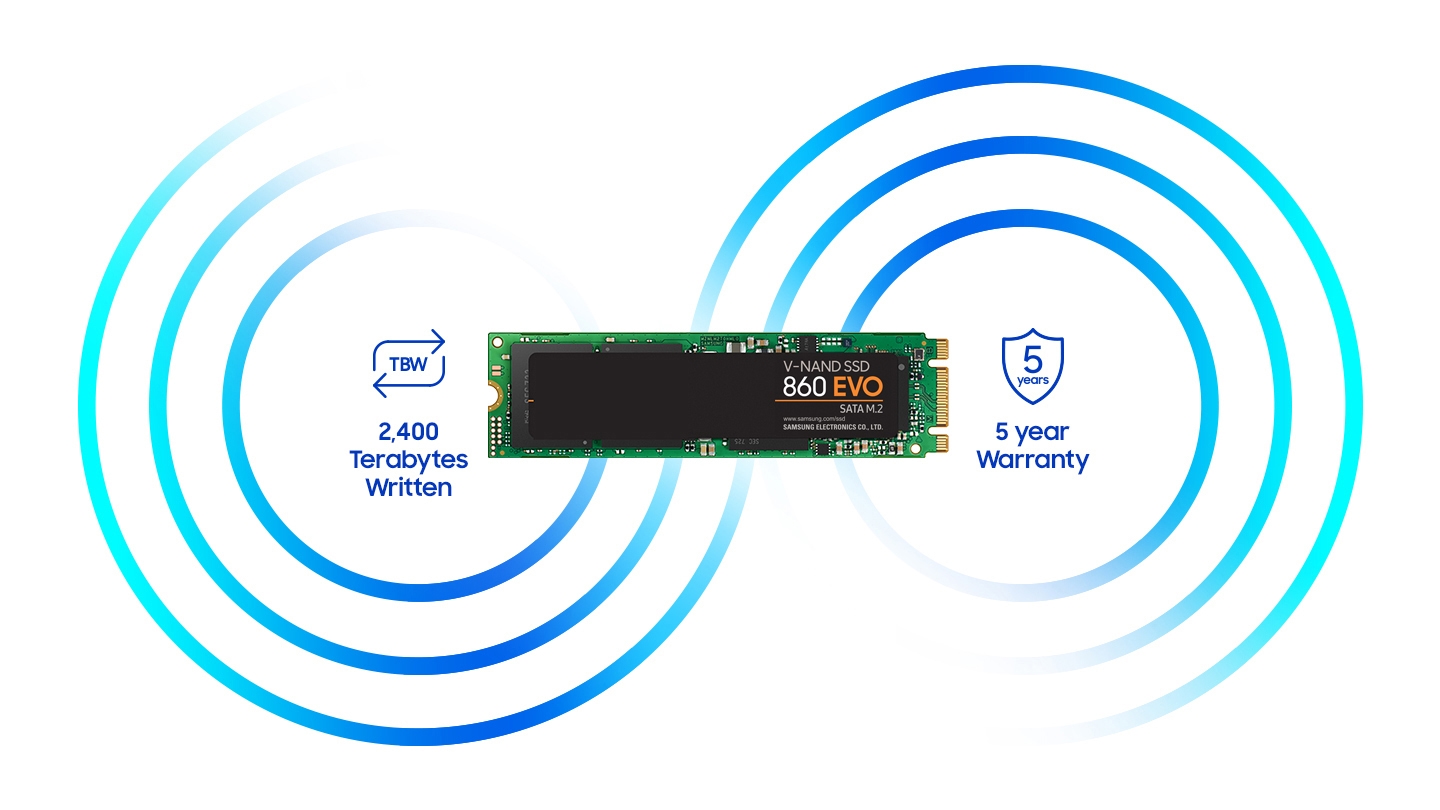 SSD 860 EVO M.2 SATA 250GB Memory & Storage - MZ-N6E250BW