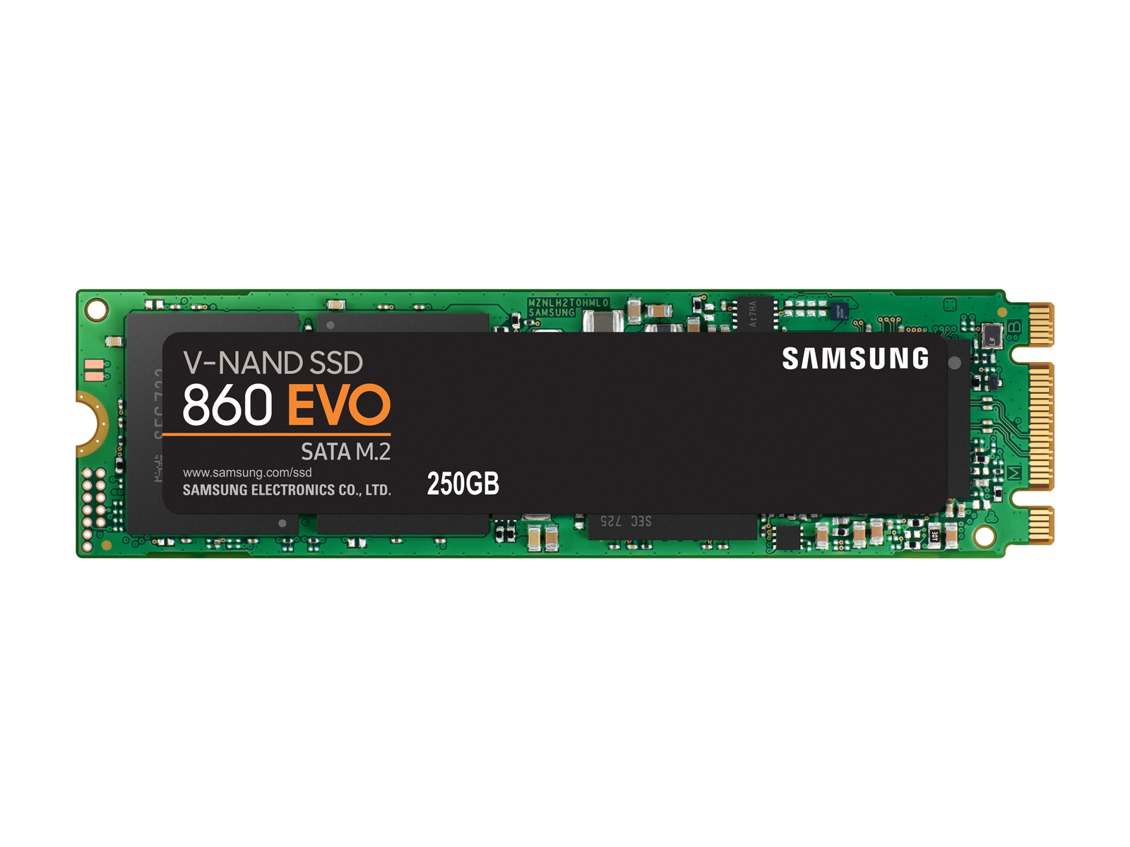 uren momentum Stewart ø SSD 860 EVO M.2 SATA 250GB Memory & Storage - MZ-N6E250BW | Samsung US