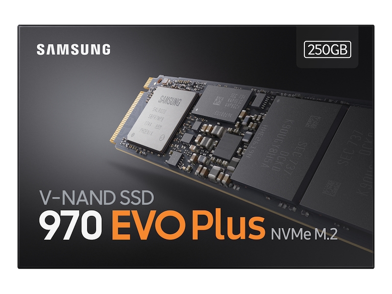 tømmerflåde Betjene Uskyldig SSD 970 EVO Plus NVMe® M.2 250GB Memory & Storage - MZ-V75S250B/AM | Samsung  US
