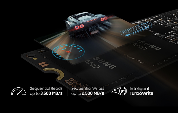 Disque dur SSD interne M.2 2,5 po 1 To 970 Evo Plus de Samsung