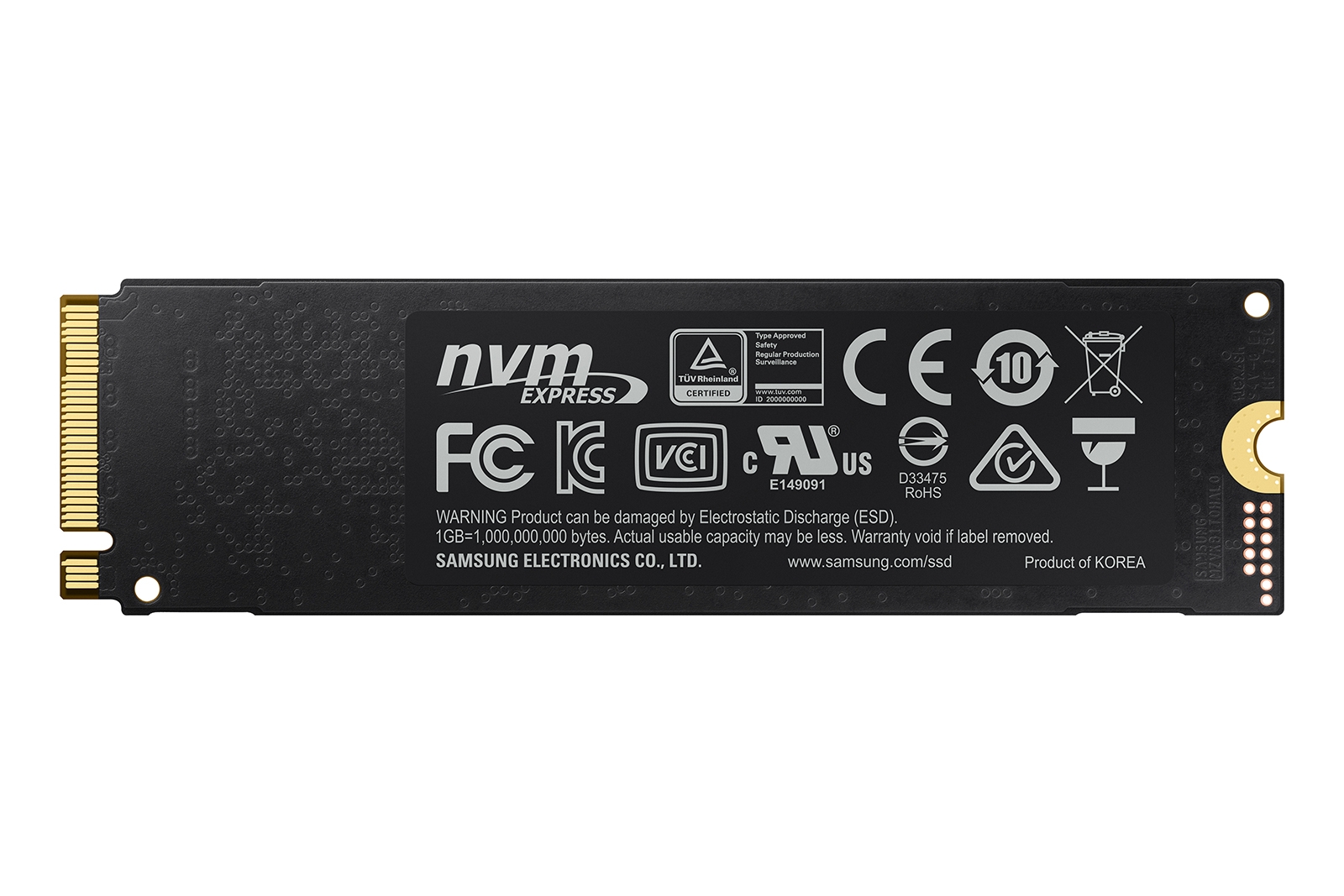SSD 970 EVO NVMe® M.2 1TB Memory & Storage - MZ-V7E1T0BW | Samsung US