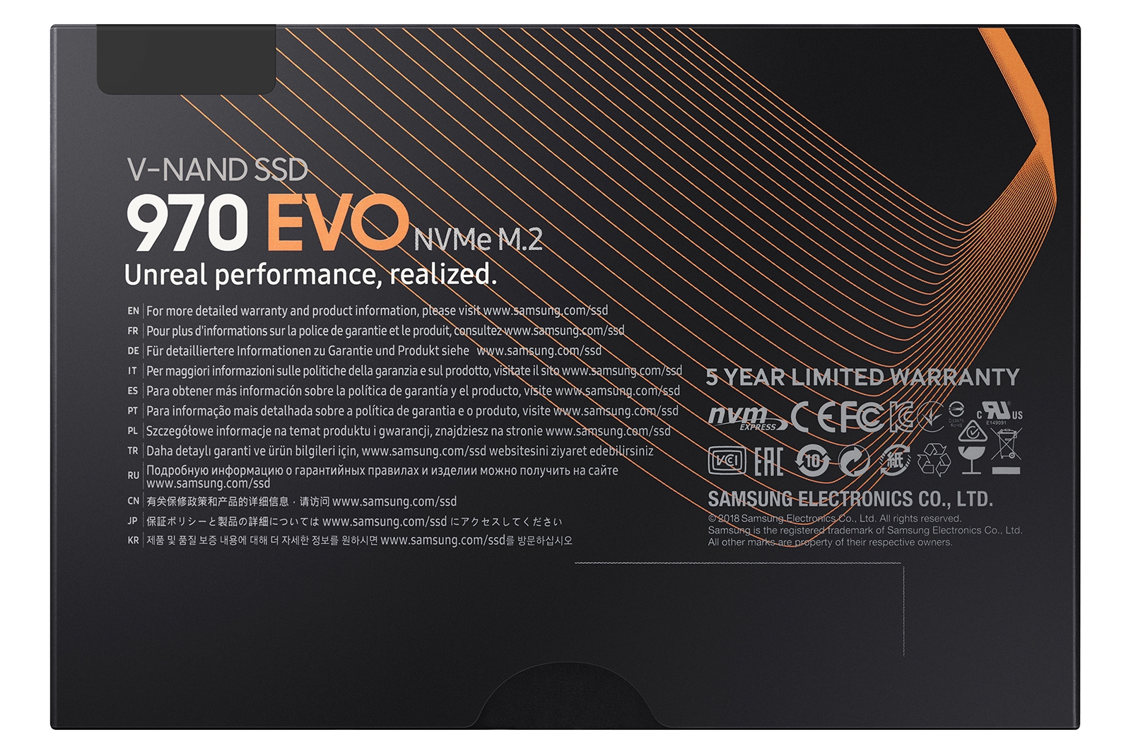 Samsung Memorie 970 Evo Plus 2 Tb Pcie Nvme M.2 (2280) Intérieur à état  solide (Ssd) (Mz-V7S2T0), Noir, ‎0,24 x 8,01 x 2,21 cm; 8 grammes :  : High-tech