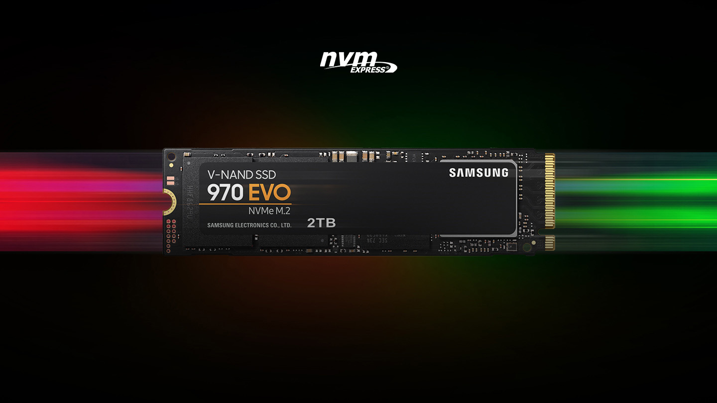 **970 EVO NVMe<sup>®</sup> M.2 SSD 500GB**