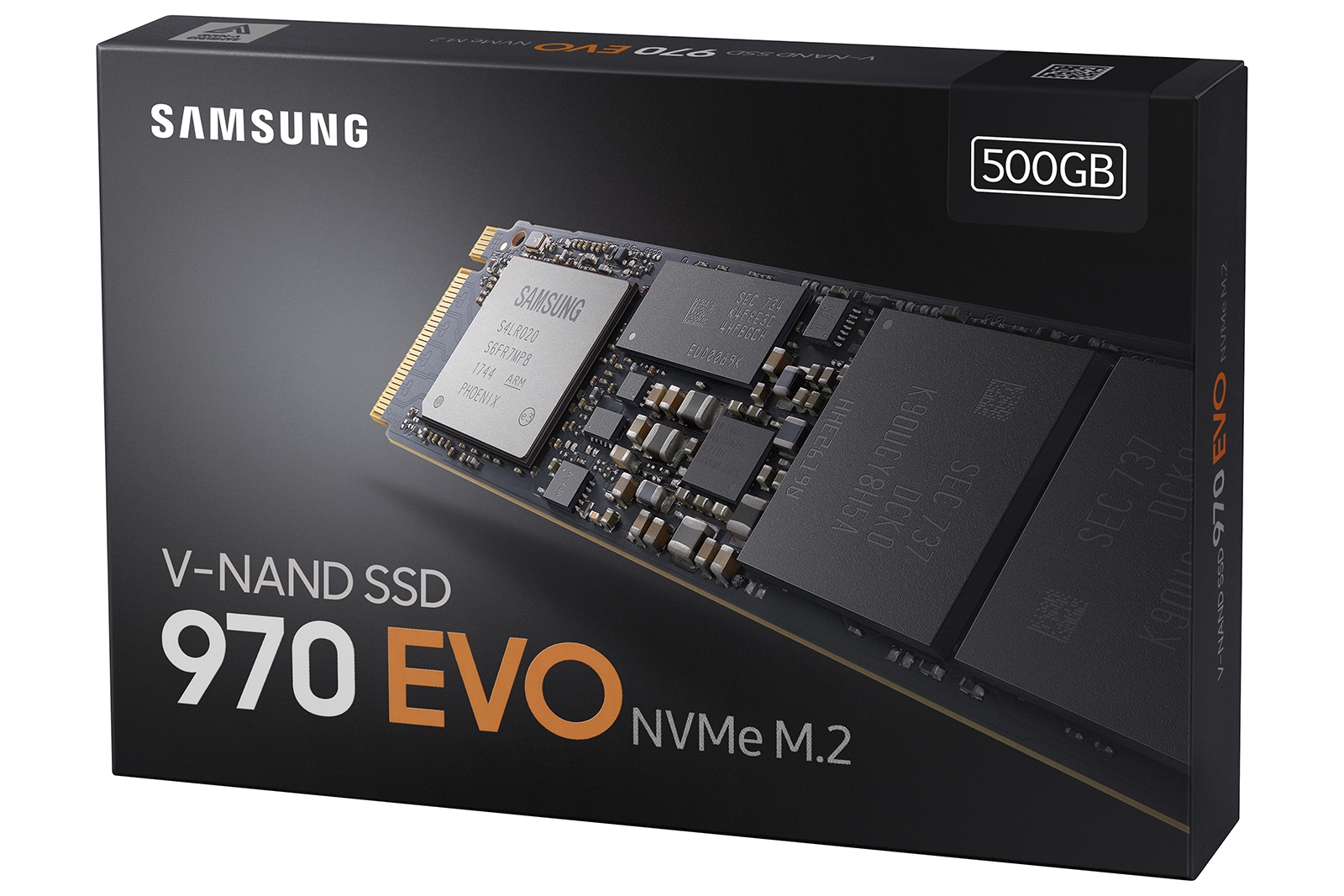 970 EVO NVMe M.2 サムスン SSD 500GBPCパーツ