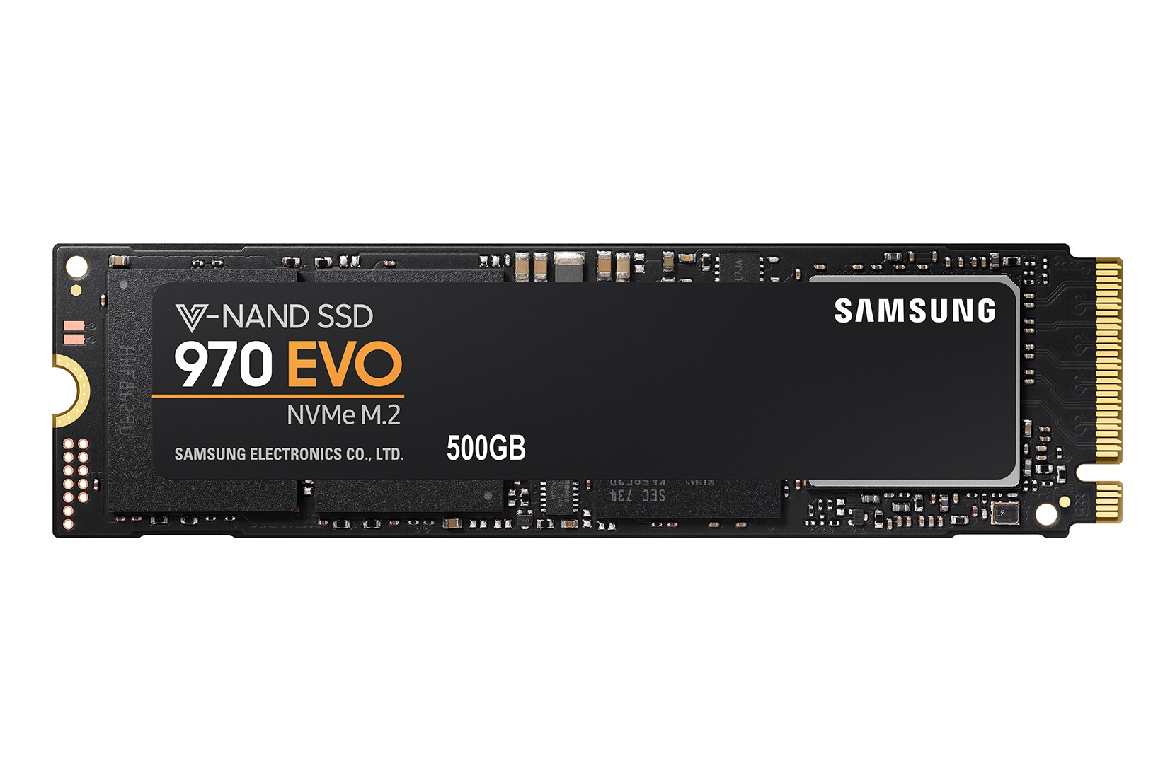 SAMSUNG 970 EVO SSD 500GB M.2 2280 NVMe PCIe 3.0 TLC 500G Internal MZ-V7E500BW 