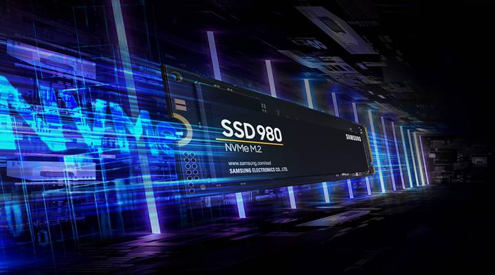 SAMSUNG 980 SSD 1To M.2 NVMe PCIe 3.0 