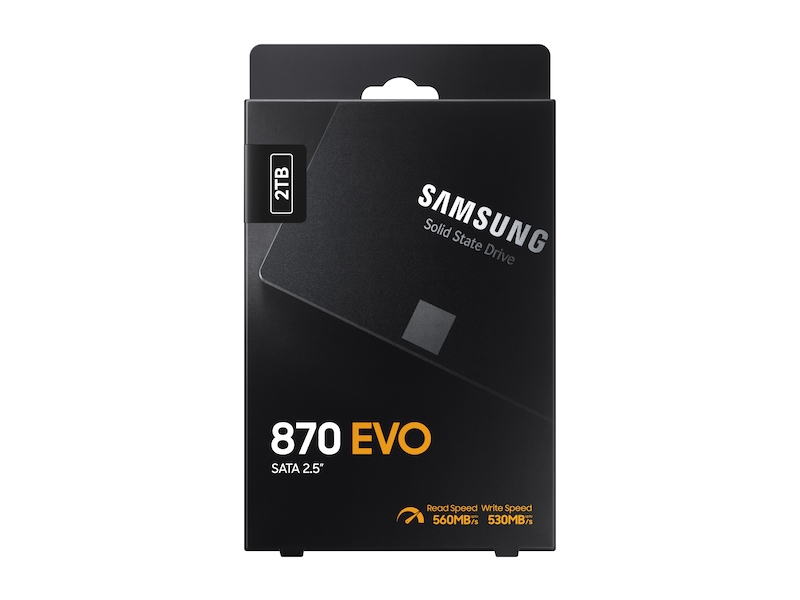 870 EVO SATA 2.5 SSD 2TB Memory & Storage - MZ-77E2T0B/AM