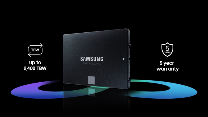 Samsung 870 EVO 4TB 2.5 SATA III Internal SSD (MZ-77E4T0B/AM) for