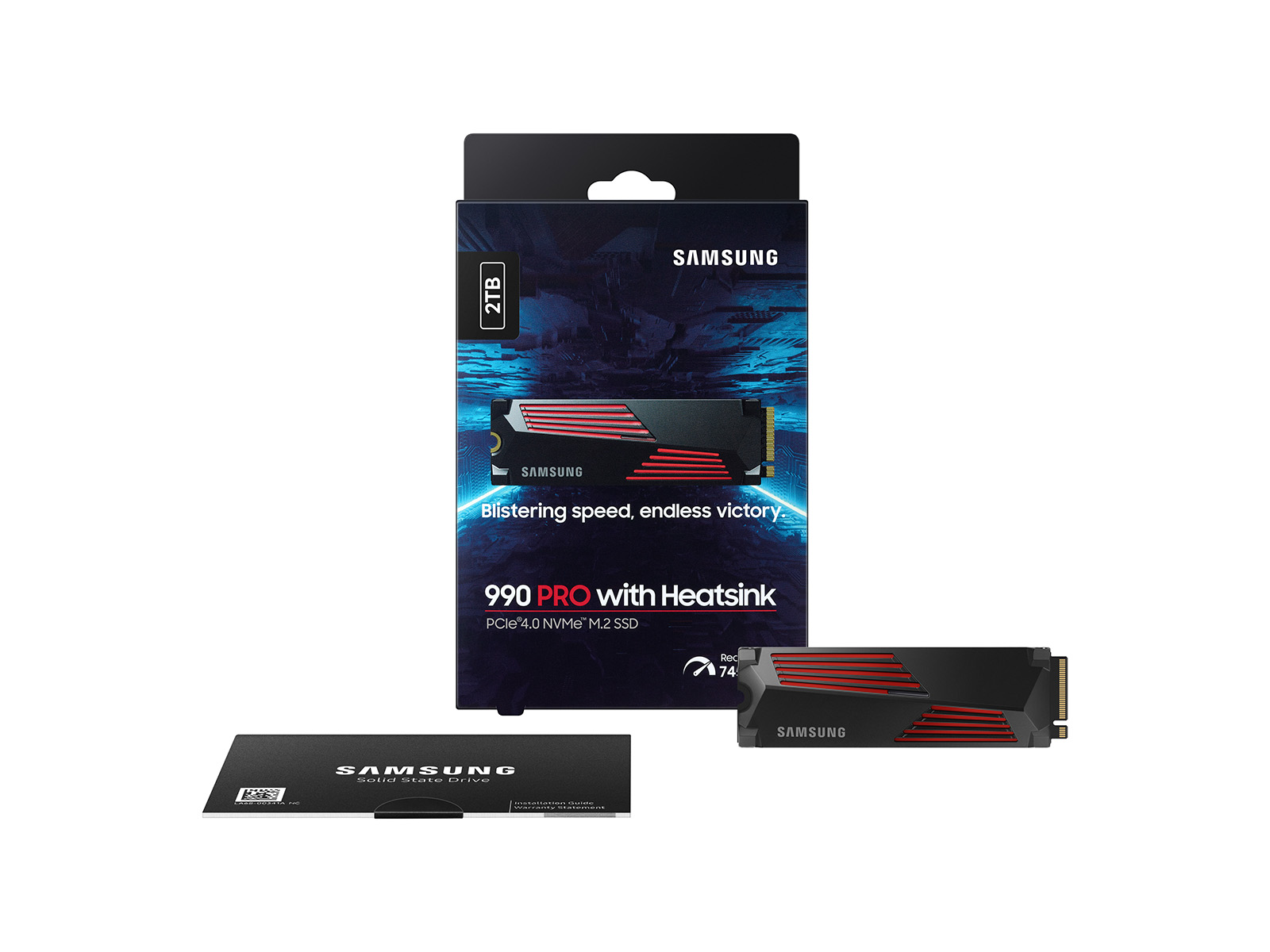 990 PRO w/ Heatsink PCIe® 4.0 NVMe™ SSD 2TB Memory & Storage - MZ