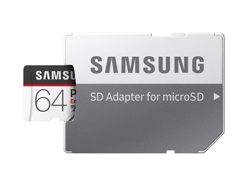 MicroSDXC PRO Endurance Memory Card w/ Adapter 64GB
