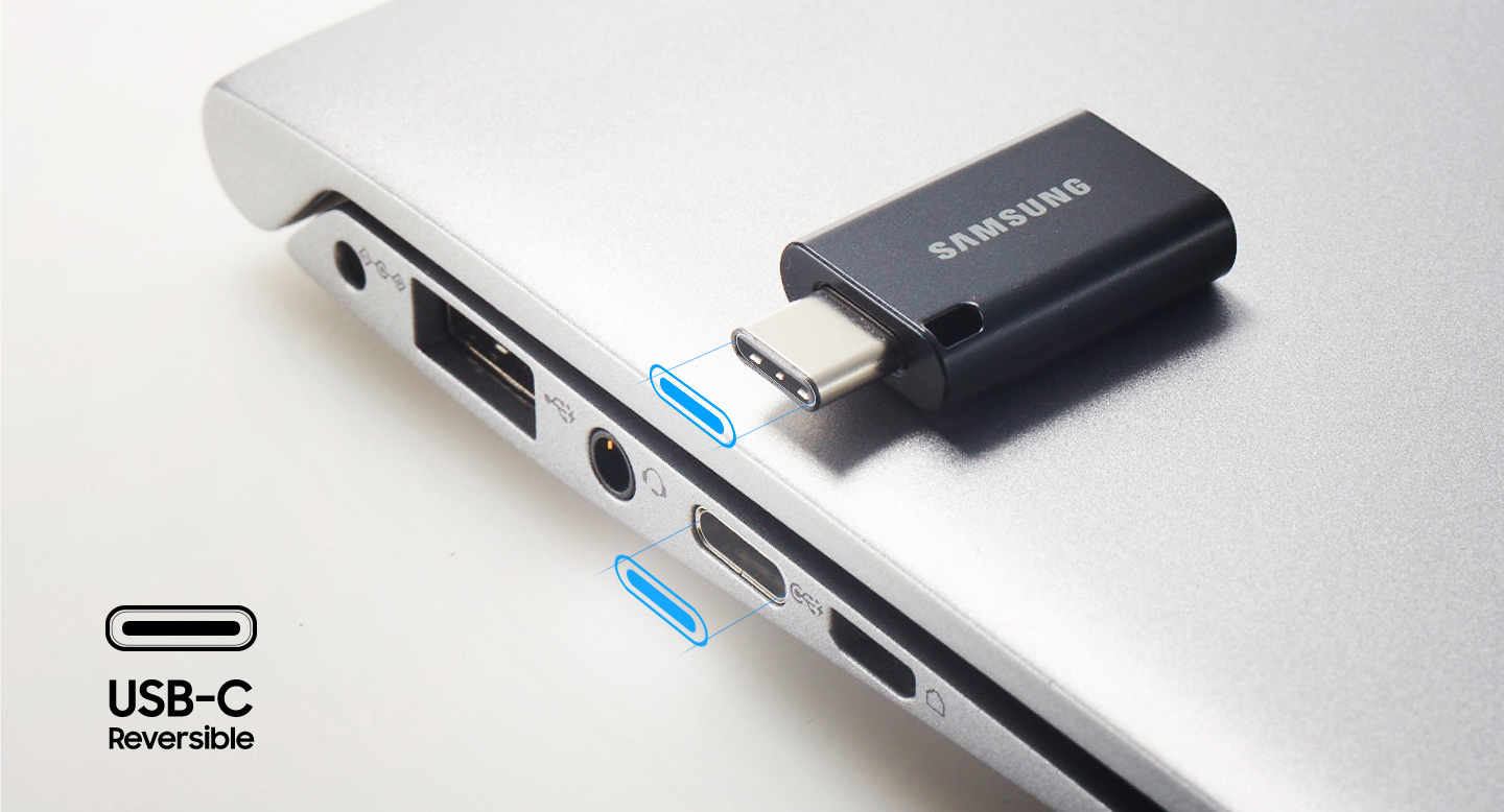 Pendrive USB-C Flash Drive Samsung 128 GB, niebieski   8806092535893