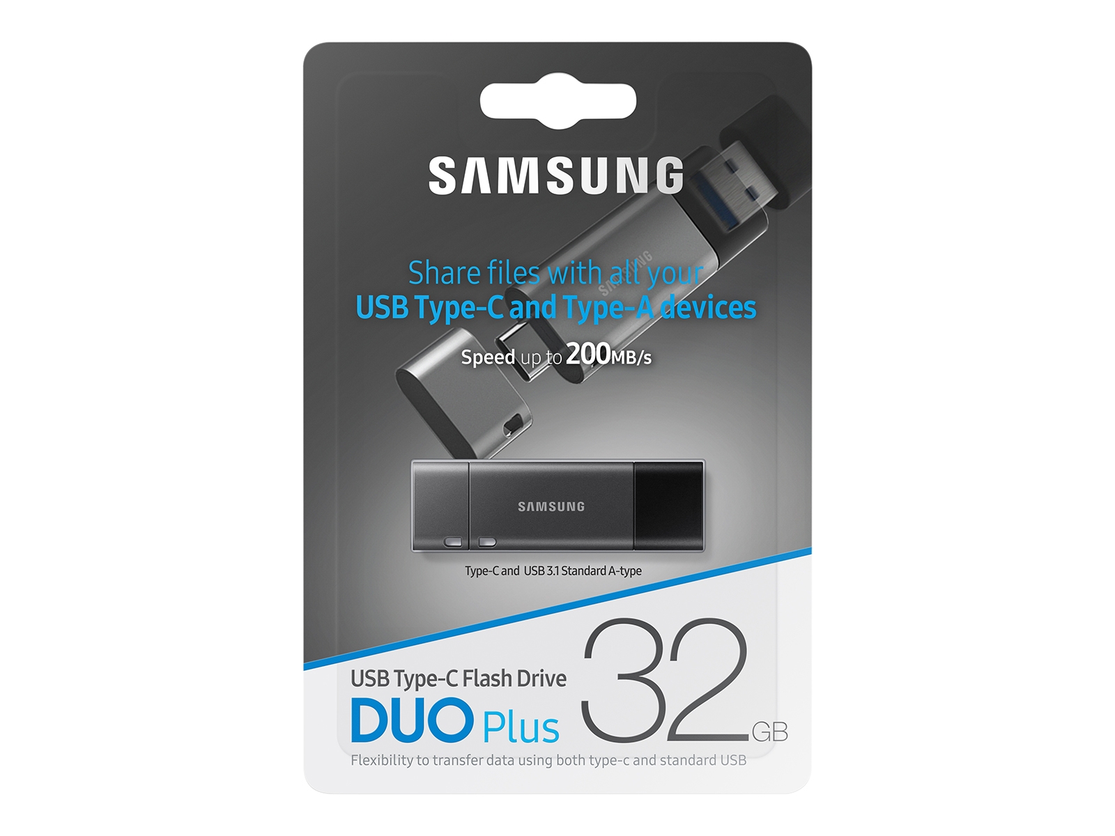 USB Flash Drive Plus 32GB Memory & Storage - MUF-32DB/AM | Samsung