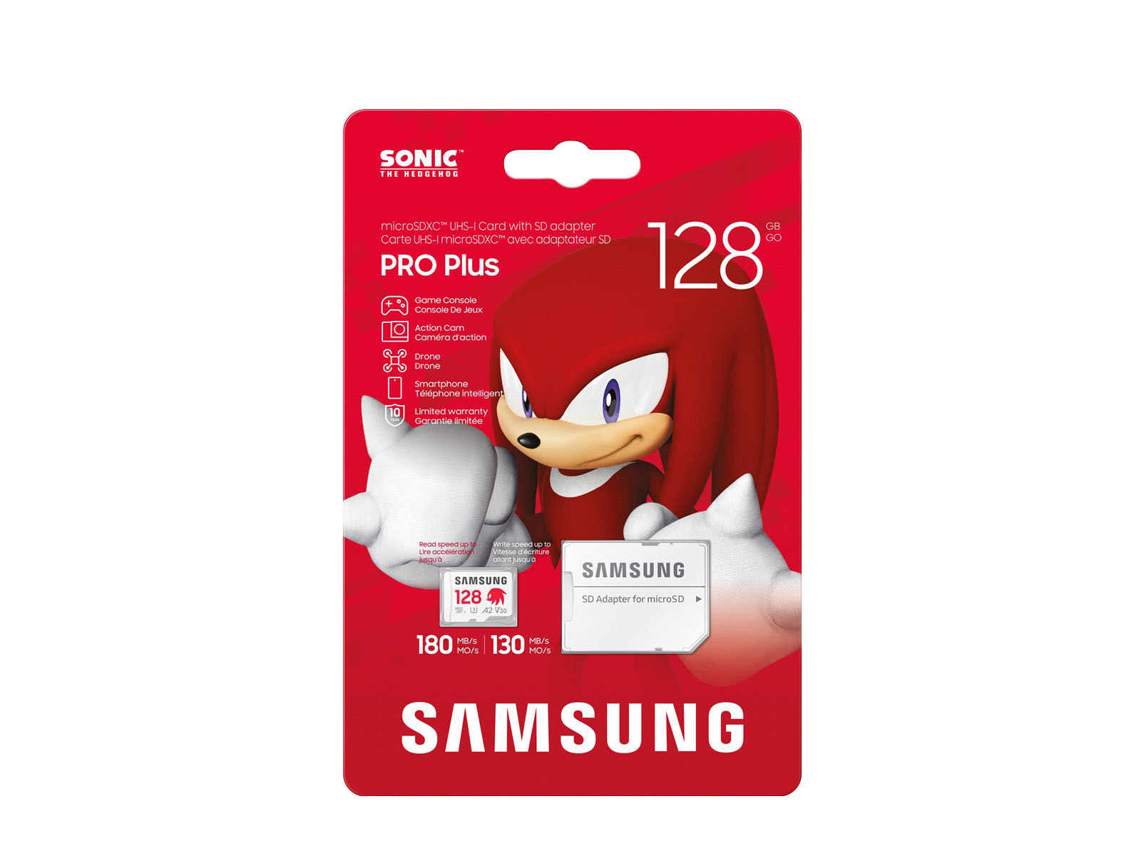 Buy Sonic the Hedgehog PRO Plus 128GB microSD to WIN...| Samsung US