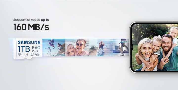 Thumbnail image of EVO Plus + Adapter microSDXC 512GB (2024)