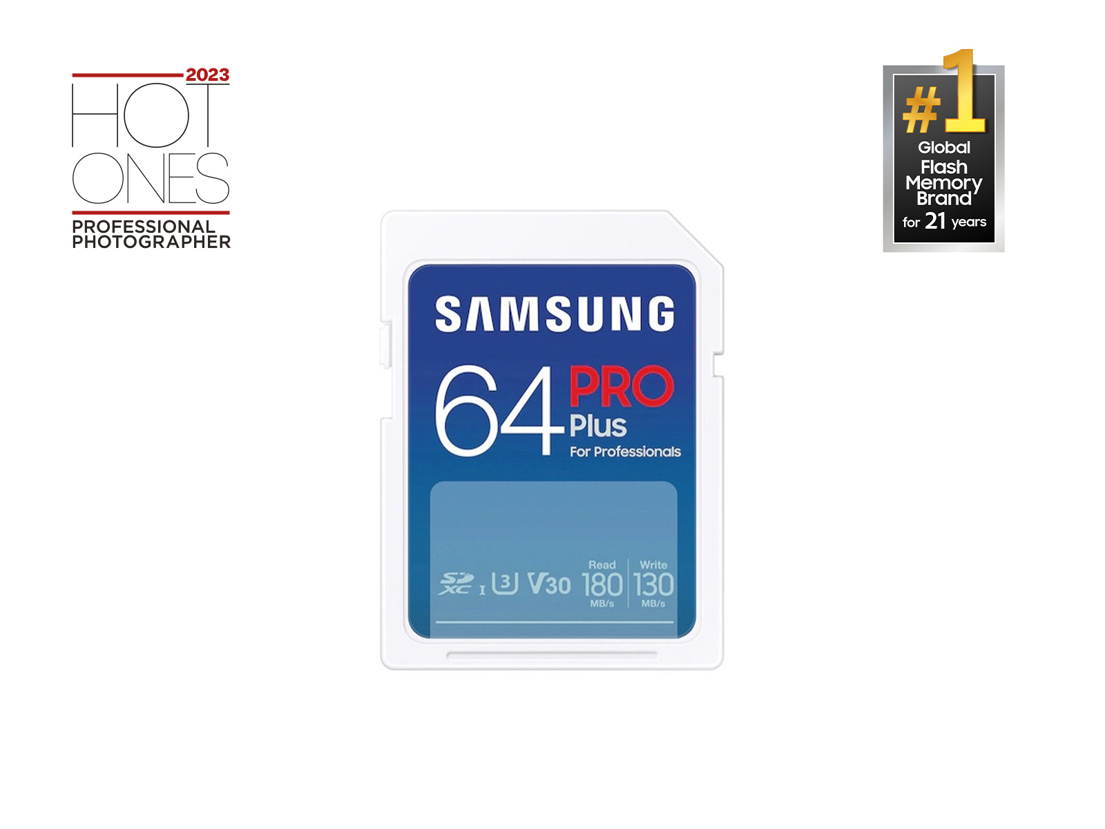 PRO Plus Full Size SDXC Card 64GB