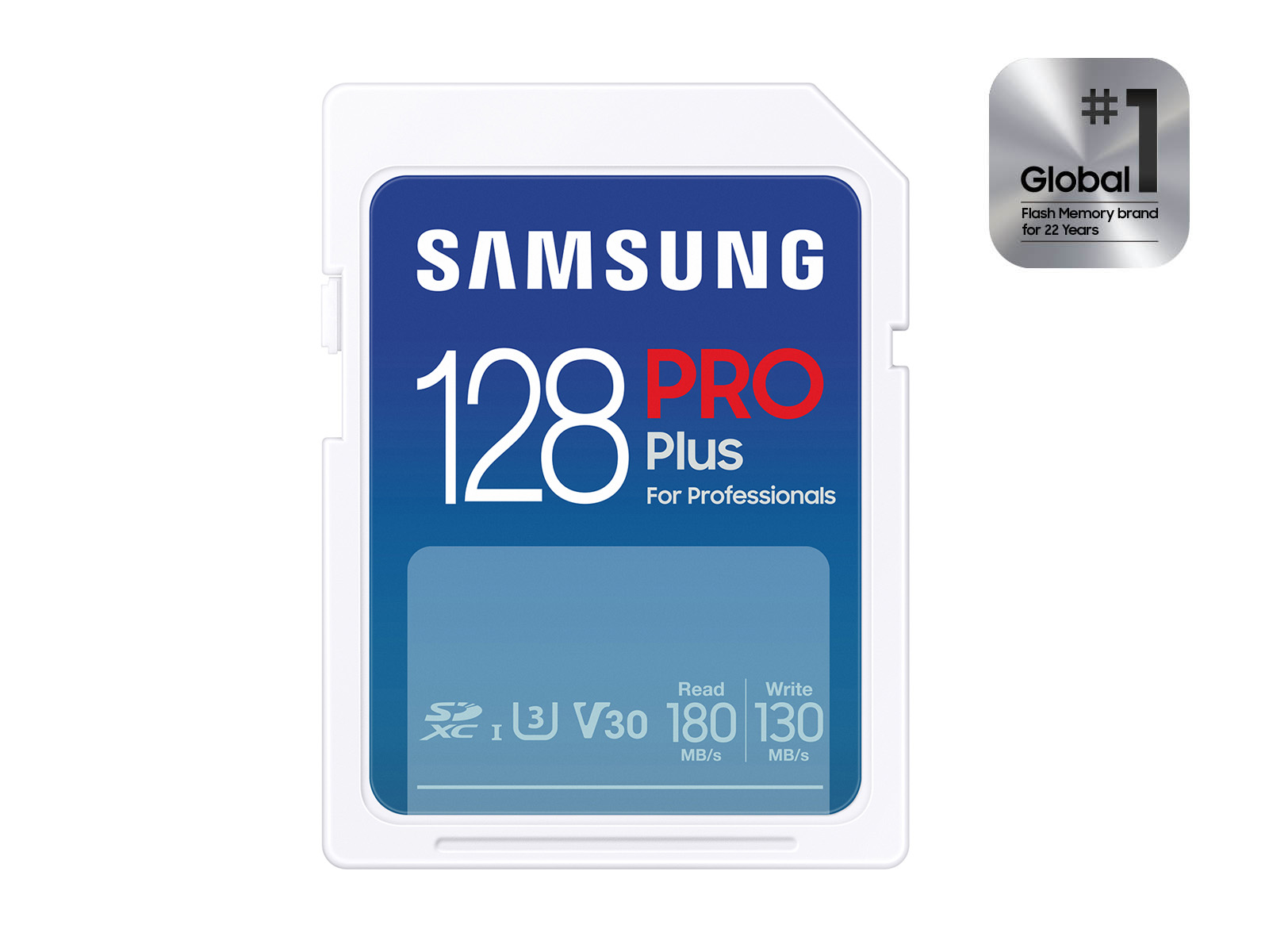 Thumbnail image of PRO Plus 128 GB Full Size SDXC Card UHS-I