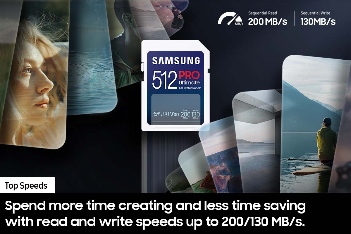 Thumbnail image of PRO Ultimate 128 GB Full Size SDXC Card UHS-I