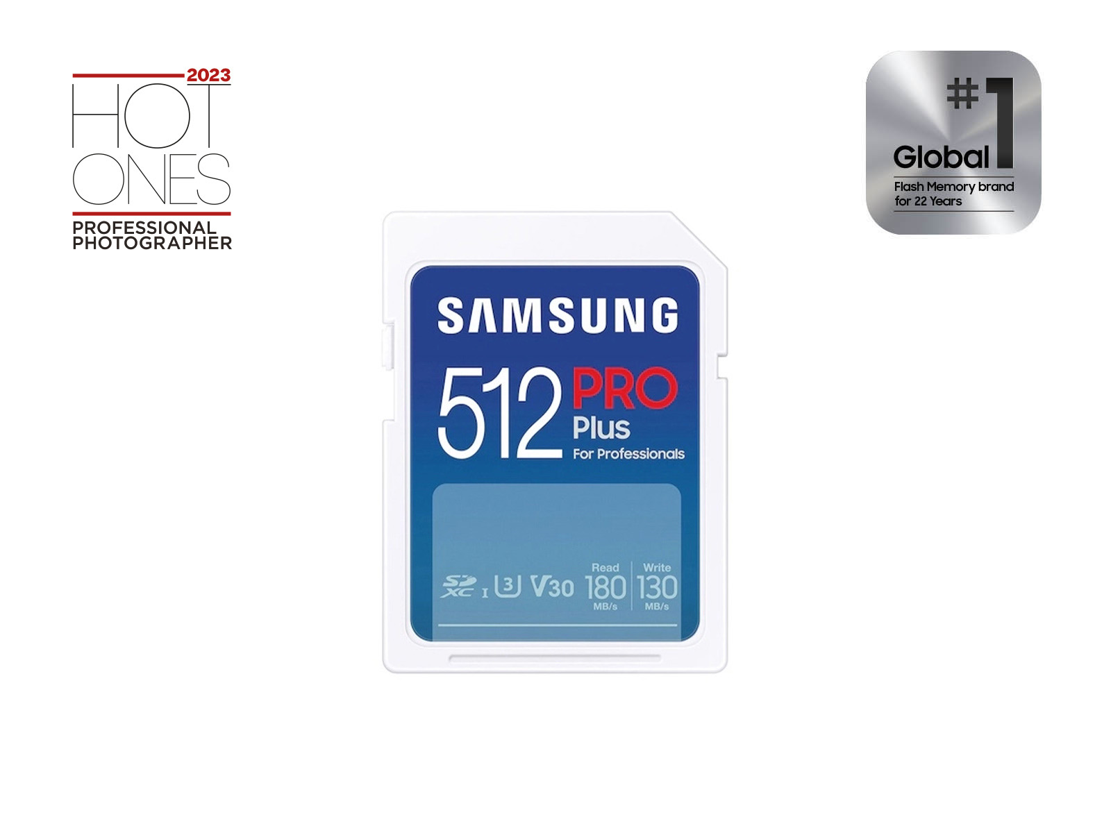 Thumbnail image of PRO Plus 512 GB Full Size SDXC Card UHS-I