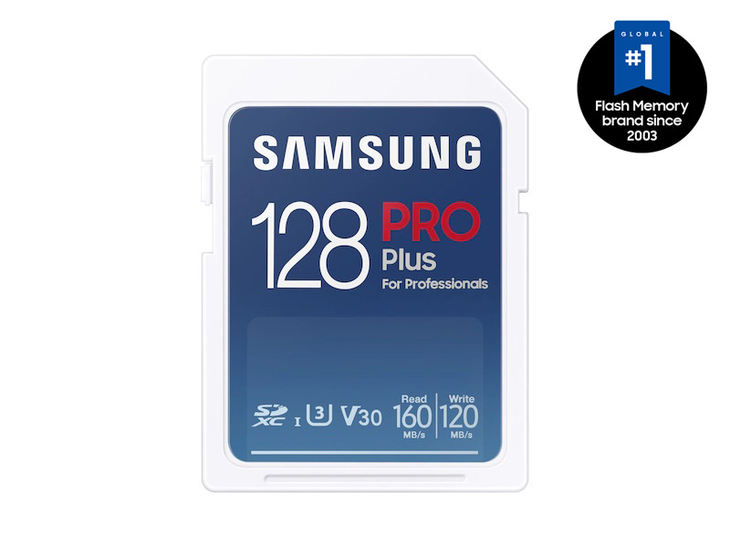 Thumbnail image of PRO Plus Full Size SDXC Card 128GB