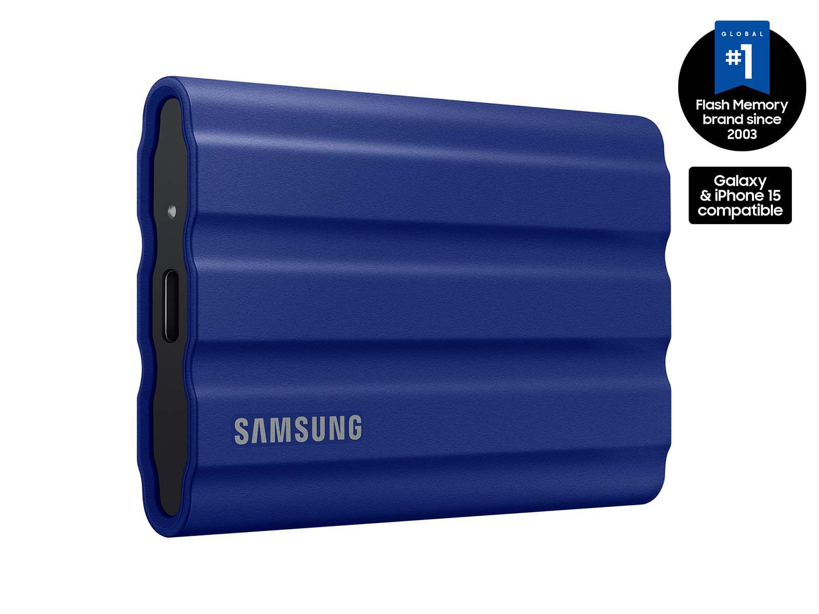 Thumbnail image of Portable SSD T7 Shield USB 3.2 2TB (Blue)