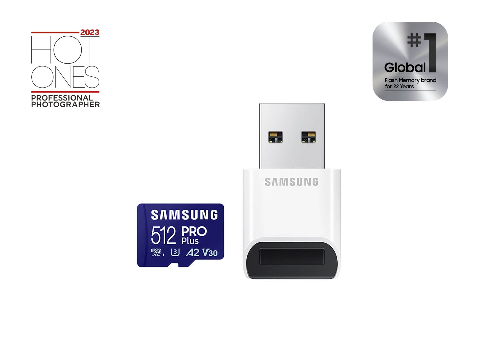 PRO Plus 512 GB microSDXC Card UHS-I + Reader img