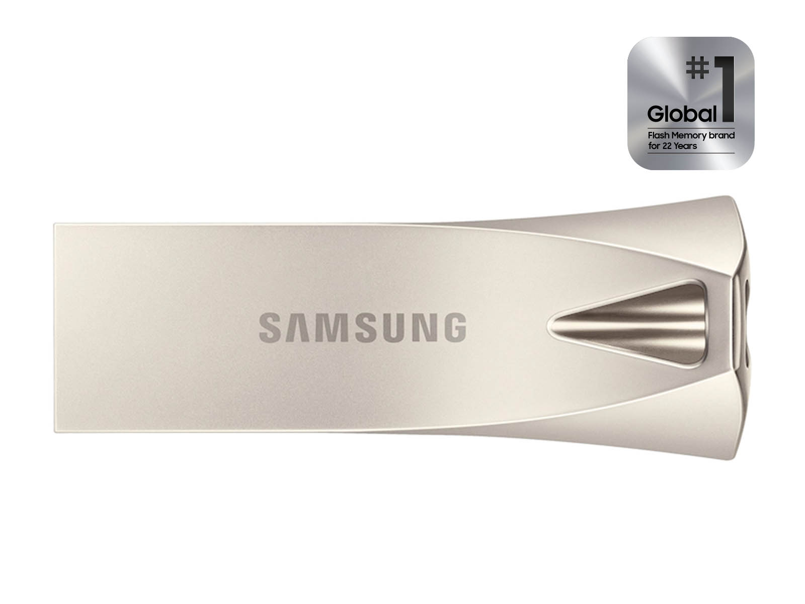 BAR Plus USB 3.2 Flash Drive 512GB Champagne Silver img