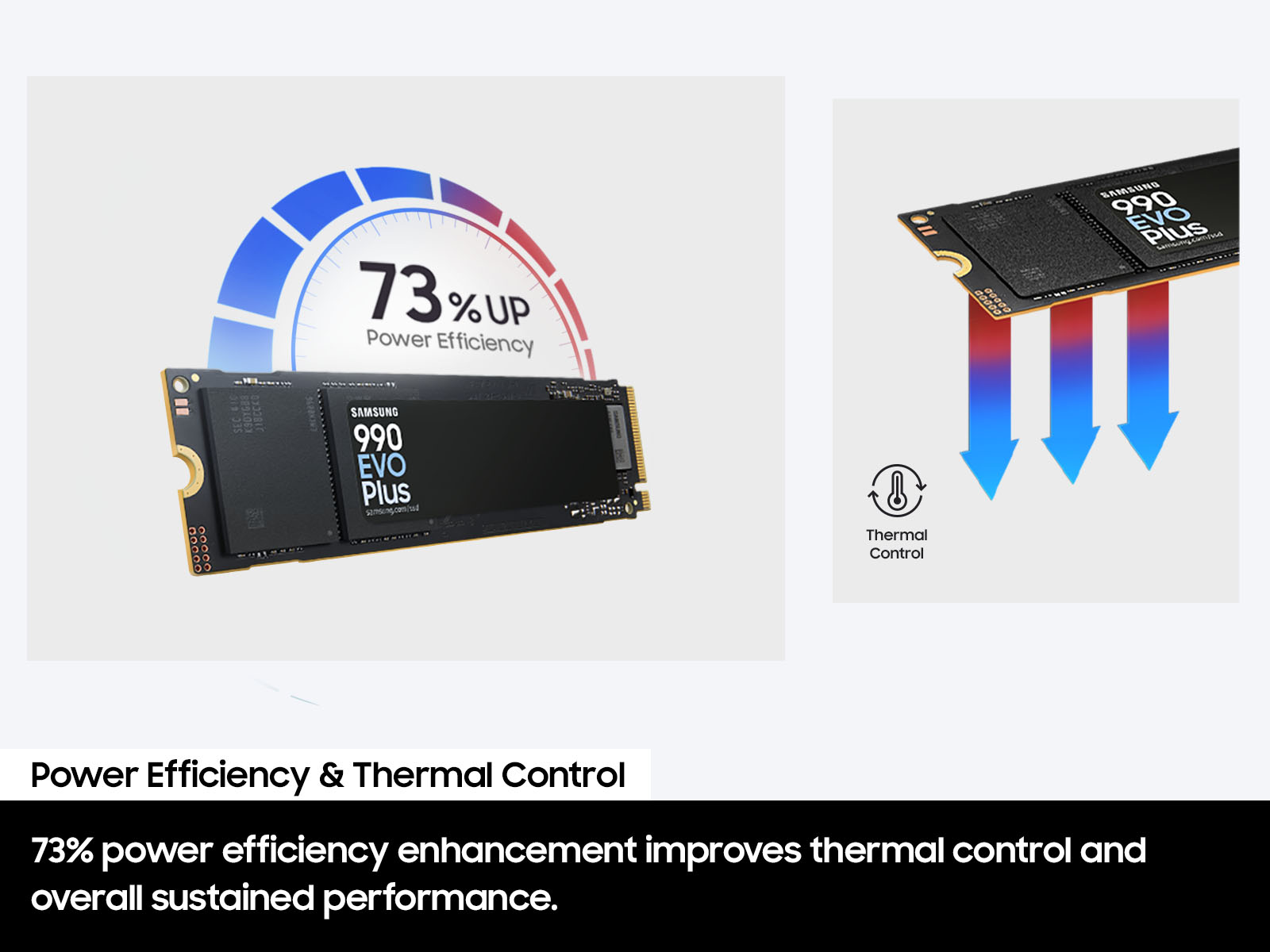 Thumbnail image of 990 EVO Plus Gen5 PCIe&reg; NVMe&lt;sup&gt;&#7488;&#7481;&lt;/sup&gt; SSD 2TB